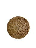 PANTALLA LUMINARIA Esfera color madera